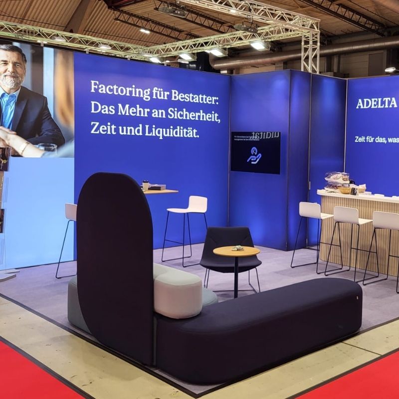 Adelta Messestand BEFA Mannheim